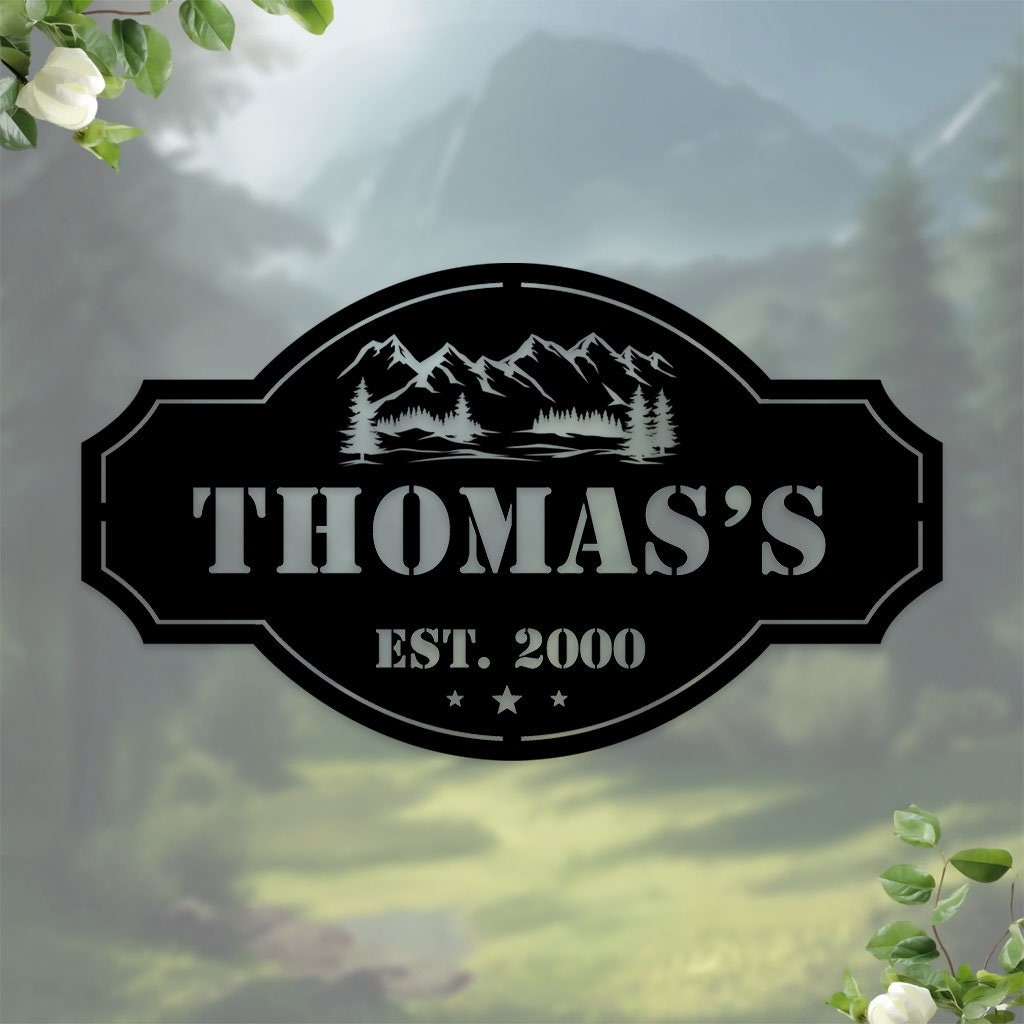 Our Family Personalized Metal Wall Art - Custom Family Metal Sign - Family Name Wall Decor - Home Decor - Vintage Metal Sign - Housewarming Our Family Personalized Metal Wall Art - Custom Family Metal Sign - Family Name Wall Decor - Home Decor - Vintage Metal Sign - Housewarming