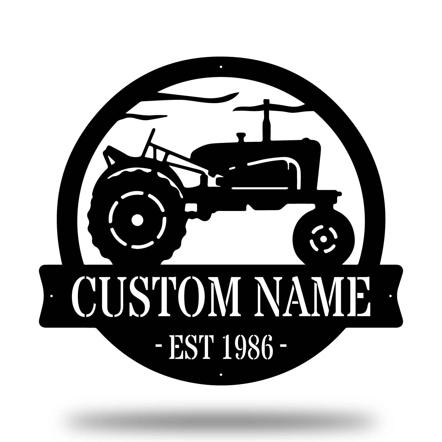 Vintage Tractor Vehicle Monogram - Farmhouse Decor - Gift For Farmer | GearViral Vintage Tractor Vehicle Monogram - Farmhouse Decor - Gift For Farmer | GearViral